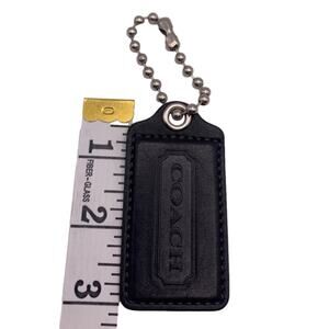 小物 OLD COACH leather hangtag Bag charm 3 Coach Hangtag Bag Charm Fob - Gem